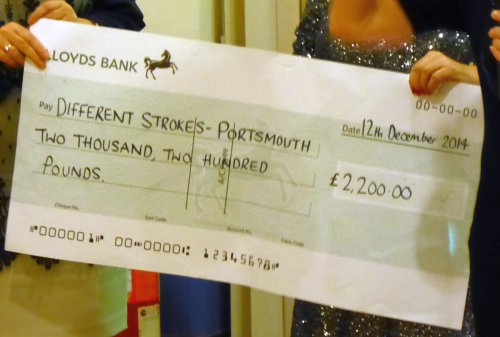 Donation cheque